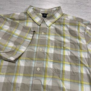 Mountain Hard Wear Men's Plaid Short Sleeve - Large